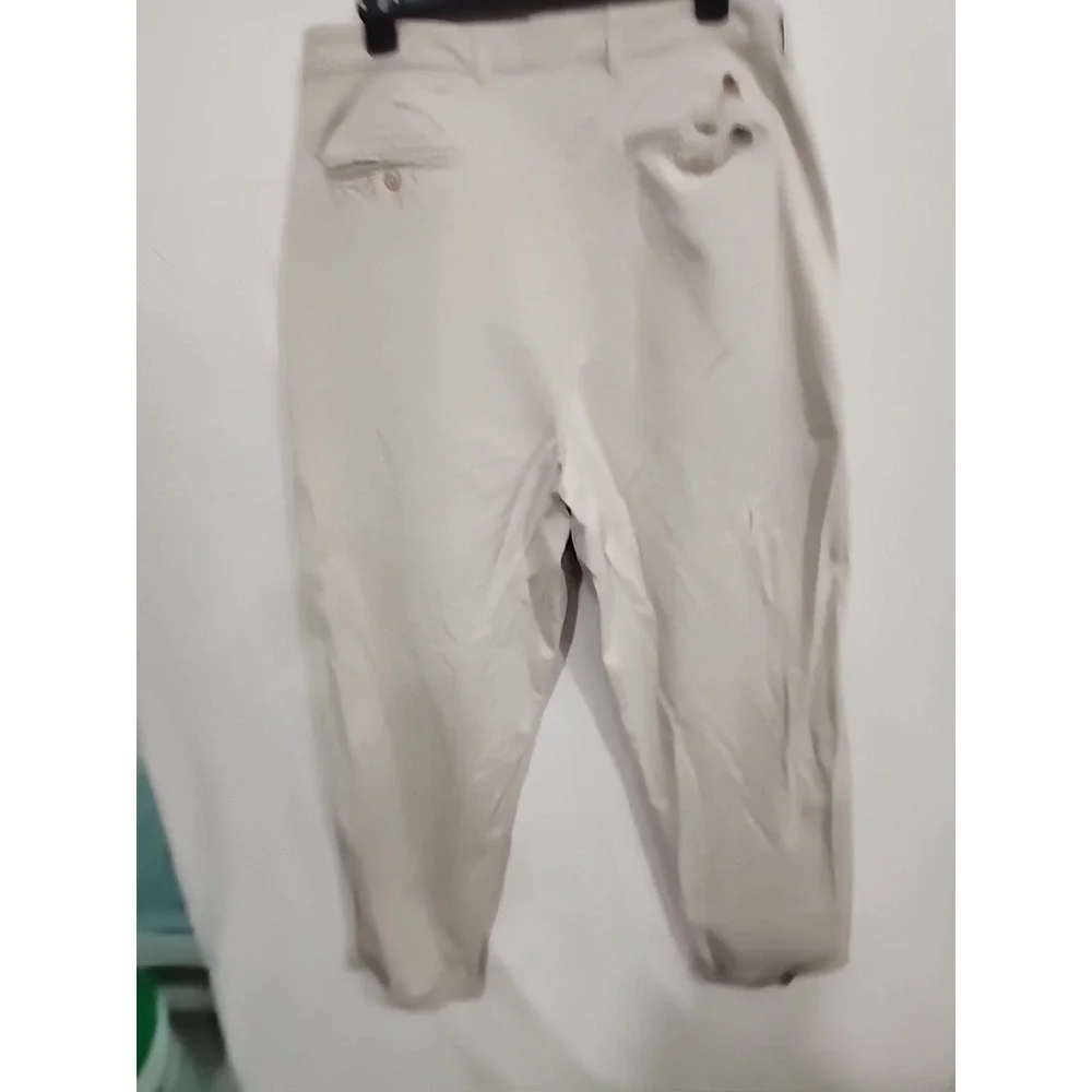 Tommy Hilfiger‎ Dress Pants Mens 36x32 Khaki, 100% Cotton Jeans 4 Pocket